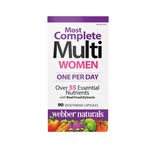 Webber Naturals Multi Women 90 cps