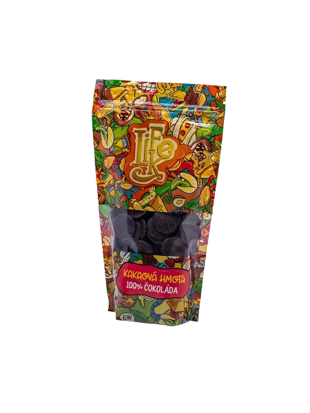 LifeLike Kakaová hmota 100% čokoláda 250 g