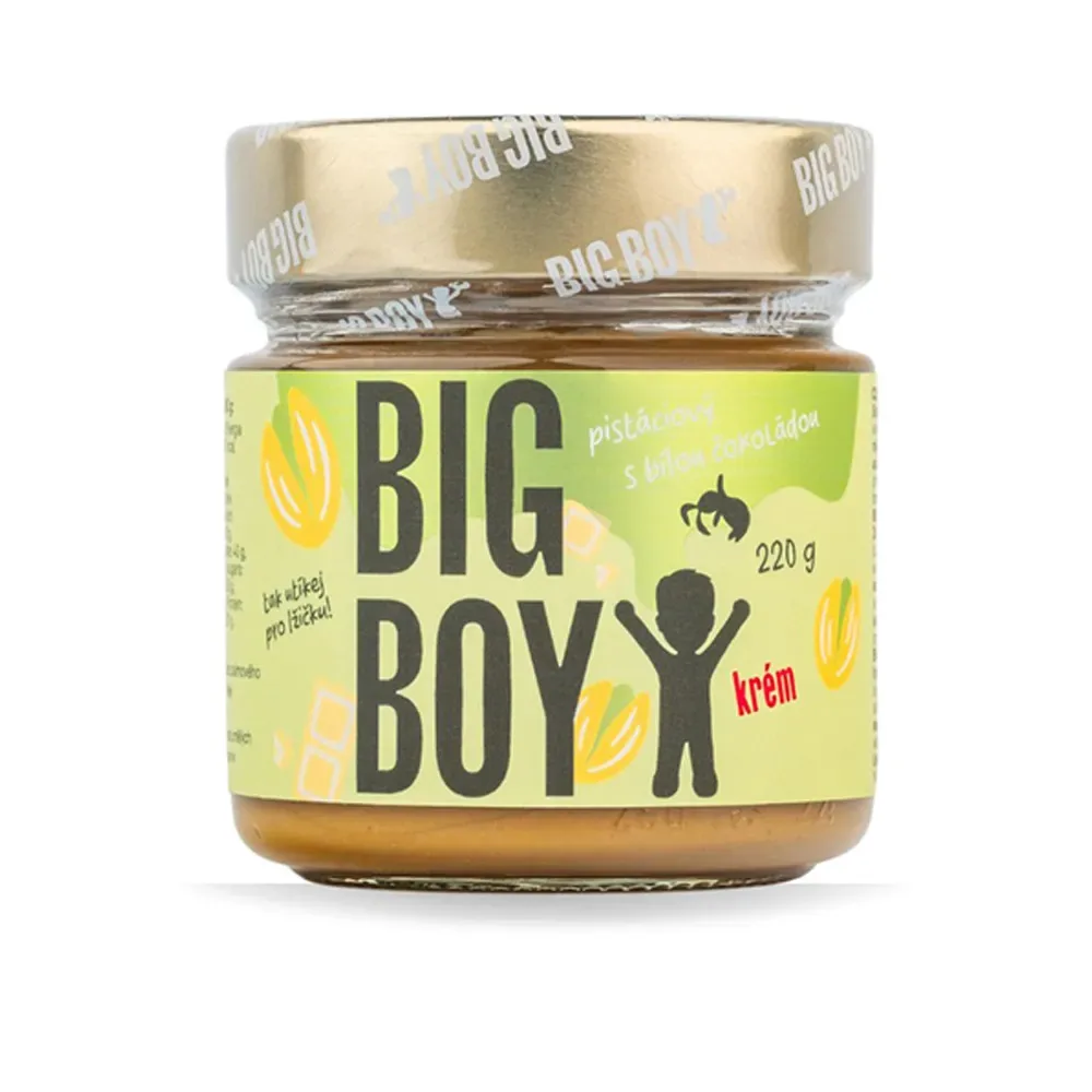 Big Boy Pistácie s bílou čokoládou 220 g