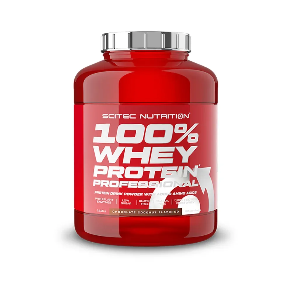Scitec Nutrition 100% WP Professional 1816 g banana