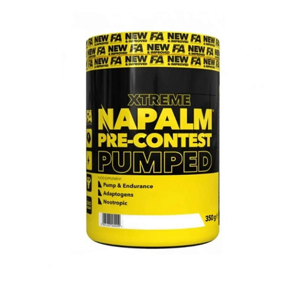 Fitness Authority Napalm Pre-Contest Pumped 350 g mango lemon
