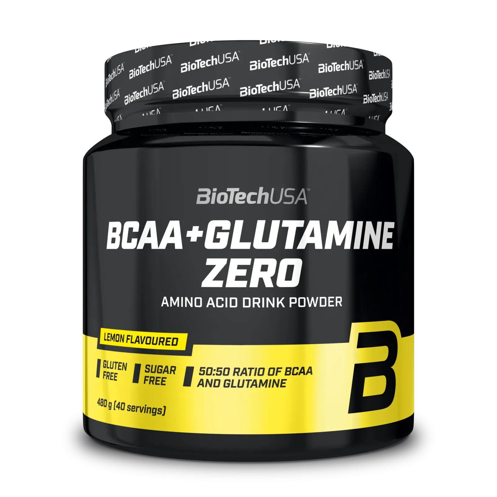 BioTech BCAA + Glutamine Zero 480 g peach ice tea