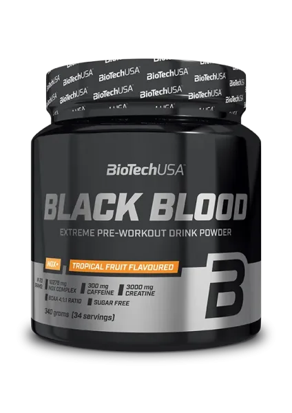 BioTech Black Blood NOX+ 340 g tropical fruit