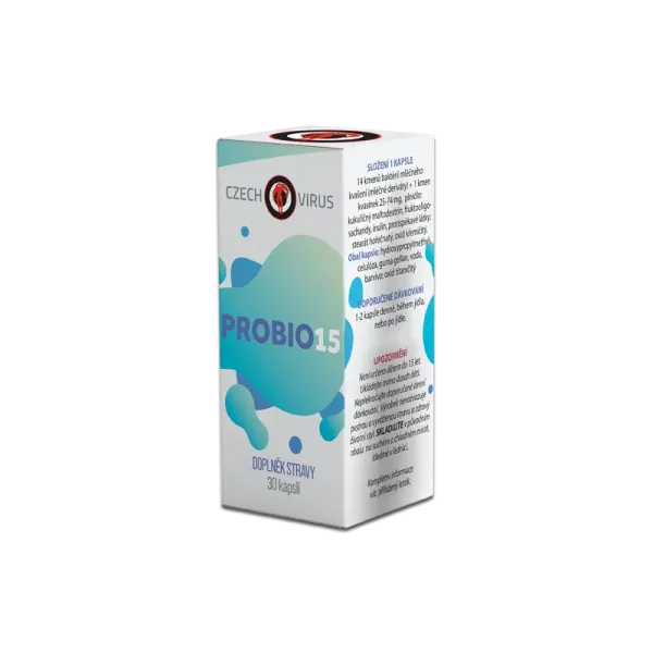 Czech Virus Probio15 30 kapslí