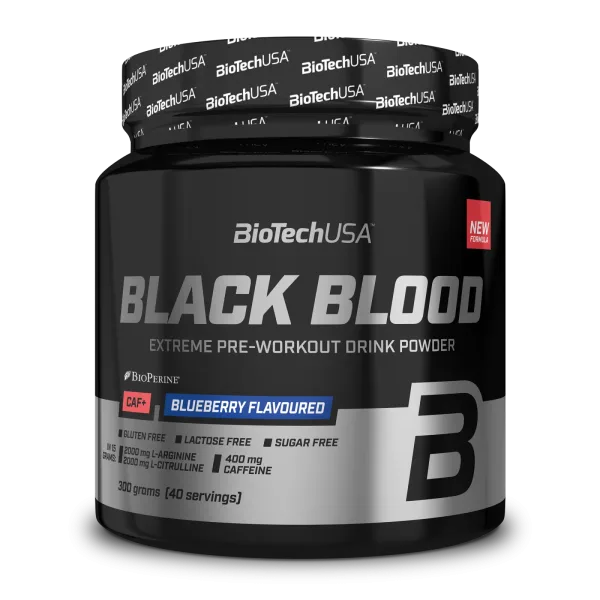 BioTech Black Blood CAF+ blueberry 300 g