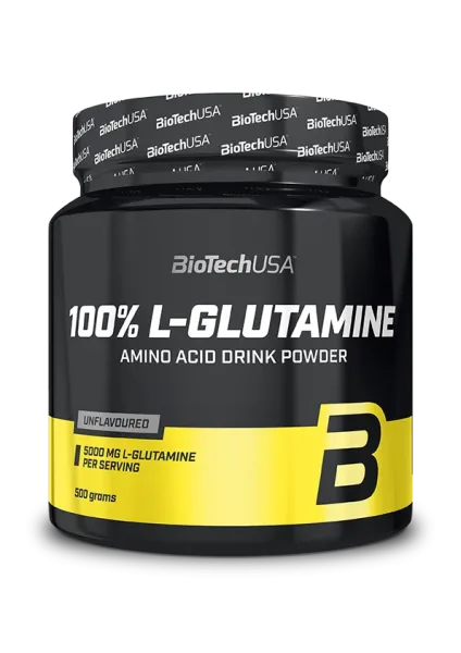 BioTech USA 100% L-Glutamine 500 g
