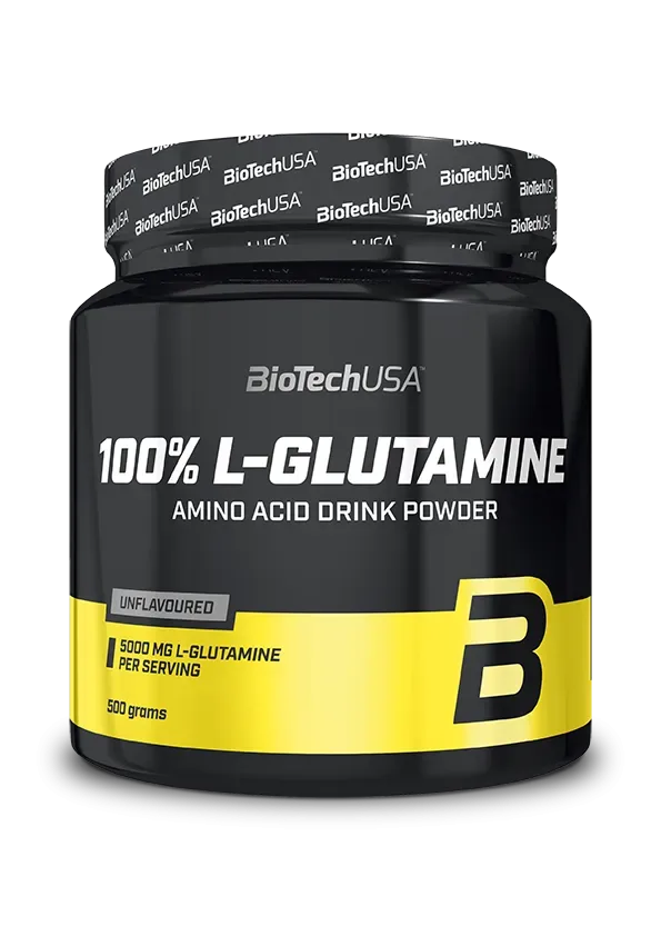 BioTech USA 100% L-Glutamine 500 g