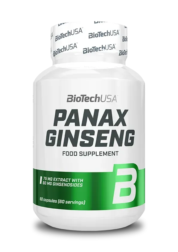 BioTech USA Panax Ginseng 60 kapslí