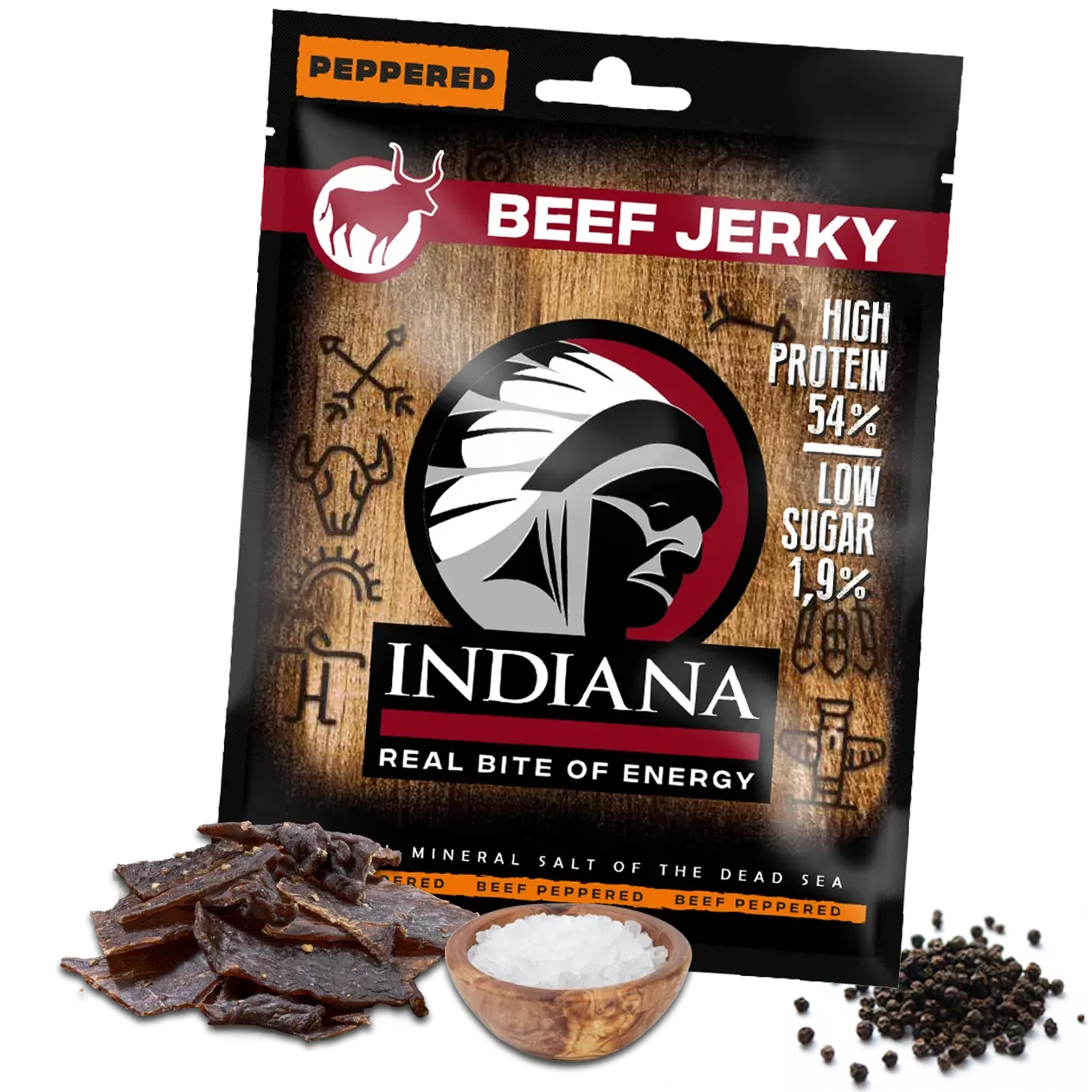 Indiana Jerky Hovězí 25 g