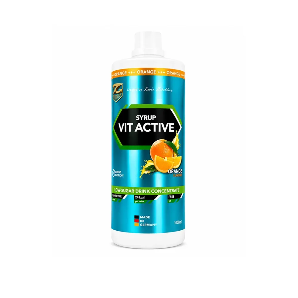 Z Konzept Vit Active Syrup Low Carb 1000 ml black currant