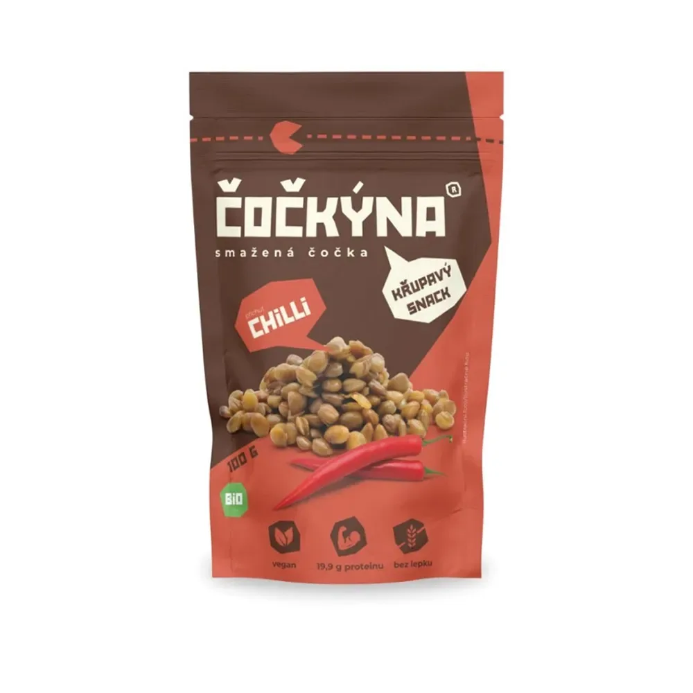 Čočkýna Smažená čočka 100g : Mořská sůl