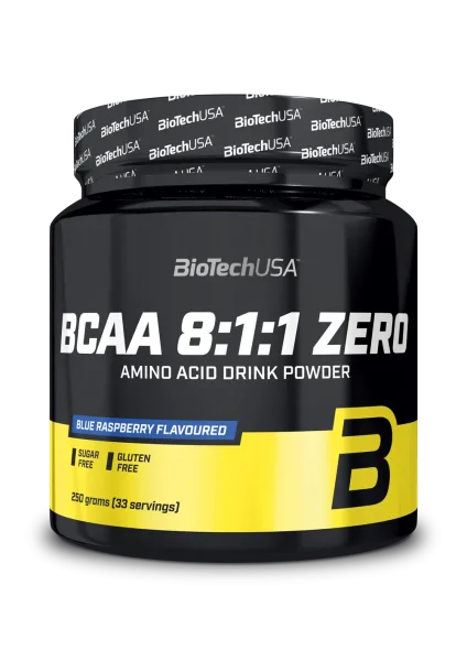 BioTech BCAA 8:1:1 Zero 250 g blue raspberry