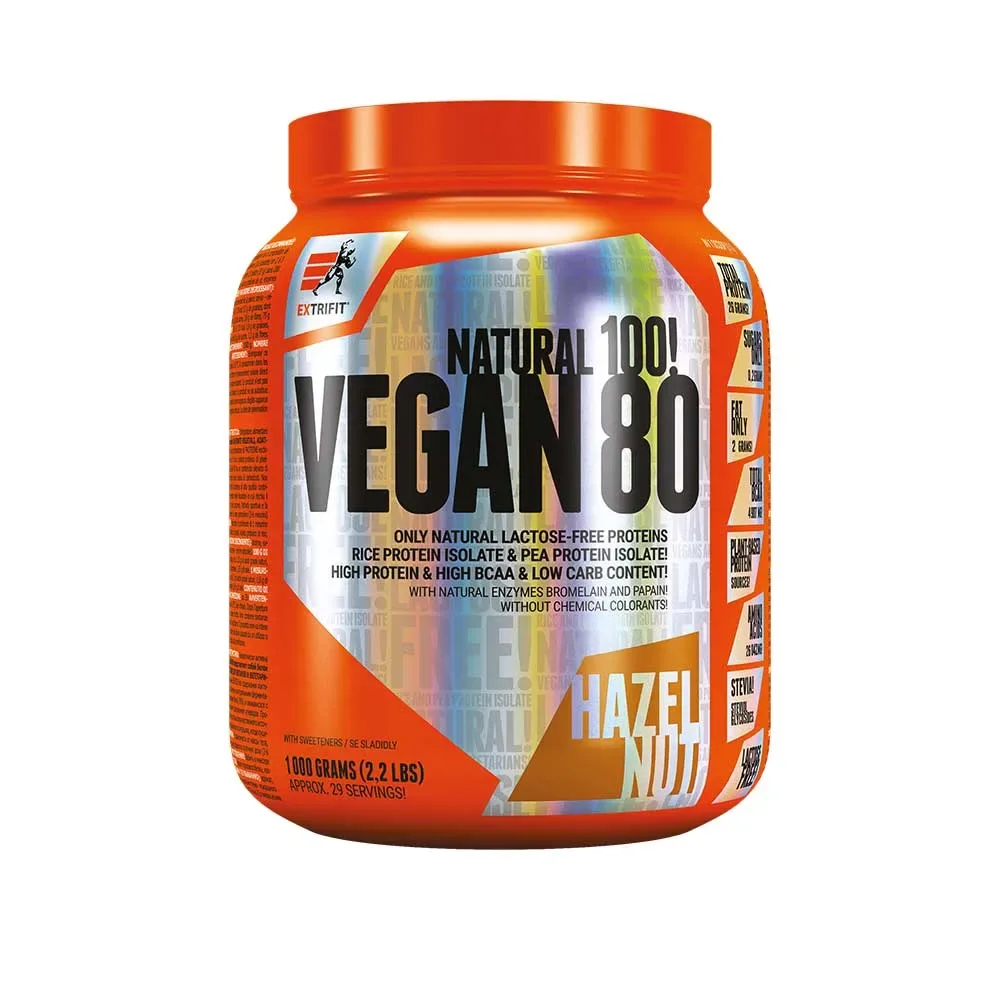 Extrifit Vegan 80 caramel 1000 g
