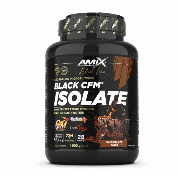 Amix Black Line Black CFM Isolate 1000 g salted caramel ice cream