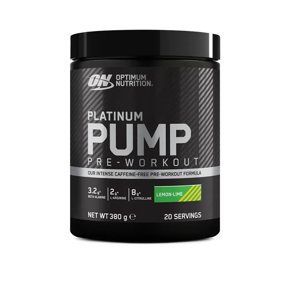 Optimum Nutrition Platinum Pump Pre Workout lemon lime 380 g