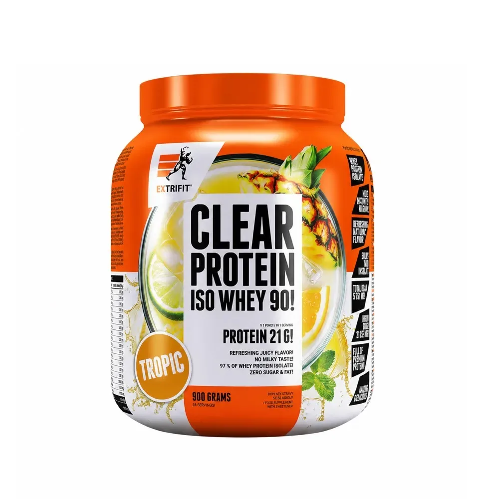 Extrifit Clear Protein Iso Whey 90! 900 g tropic