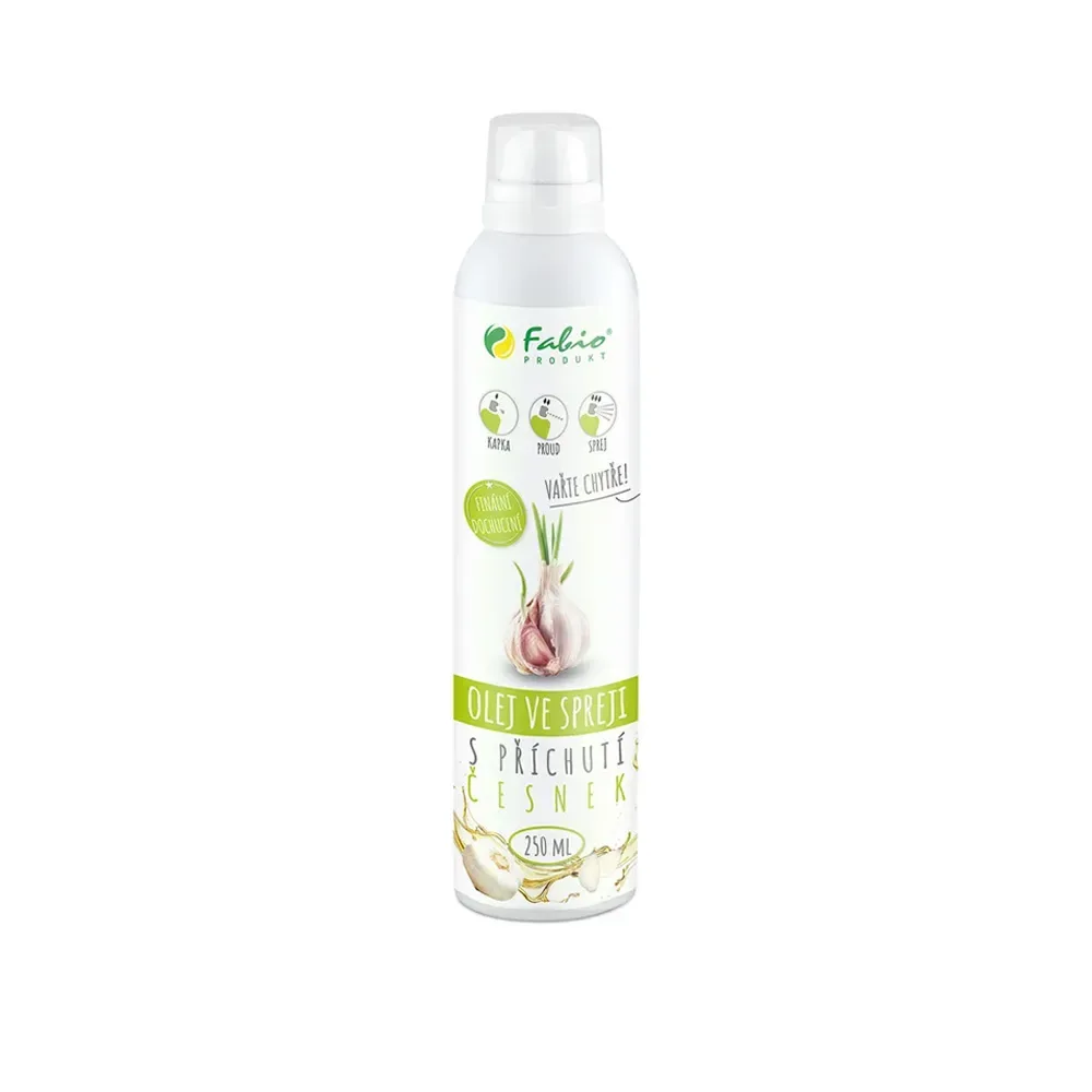 Fabio Olej ve spreji česnekový 250 ml