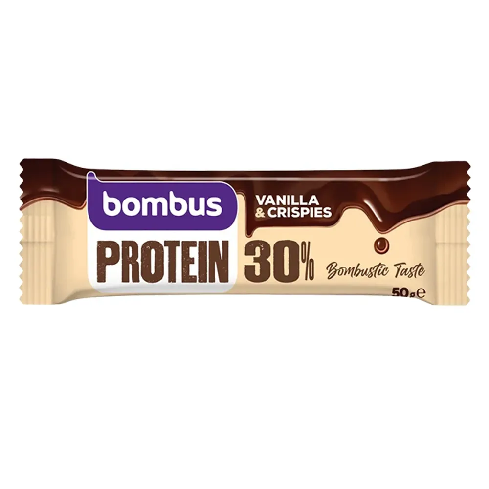 Bombus Protein 30% 50 g vanilla crispies