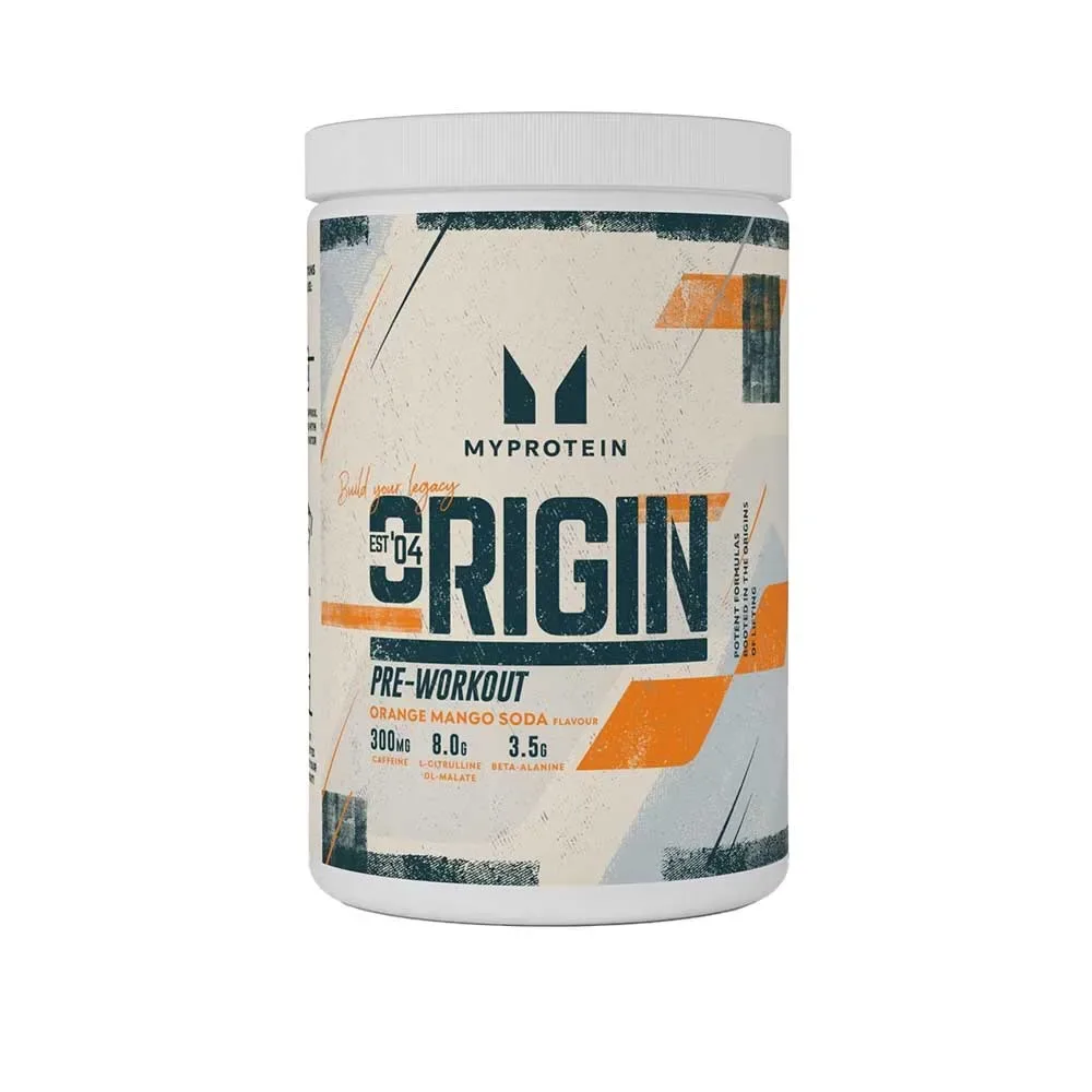 MyProtein Origin Pre-Workout 600 g sour apples