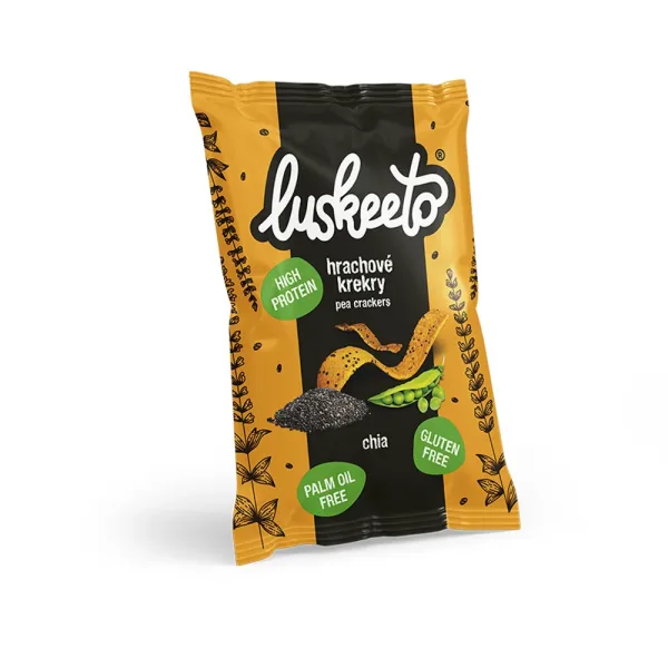 Luskeeto Luštěninové Krekry 40 g