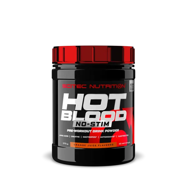 Scitec Nutrition Hot Blood No-Stim orange juice 375 g