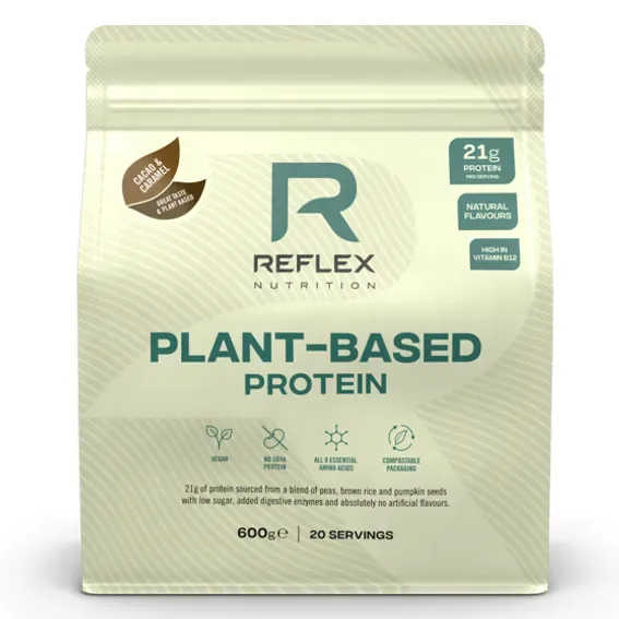 Reflex Plant Based Protein 600 g vanilla bean