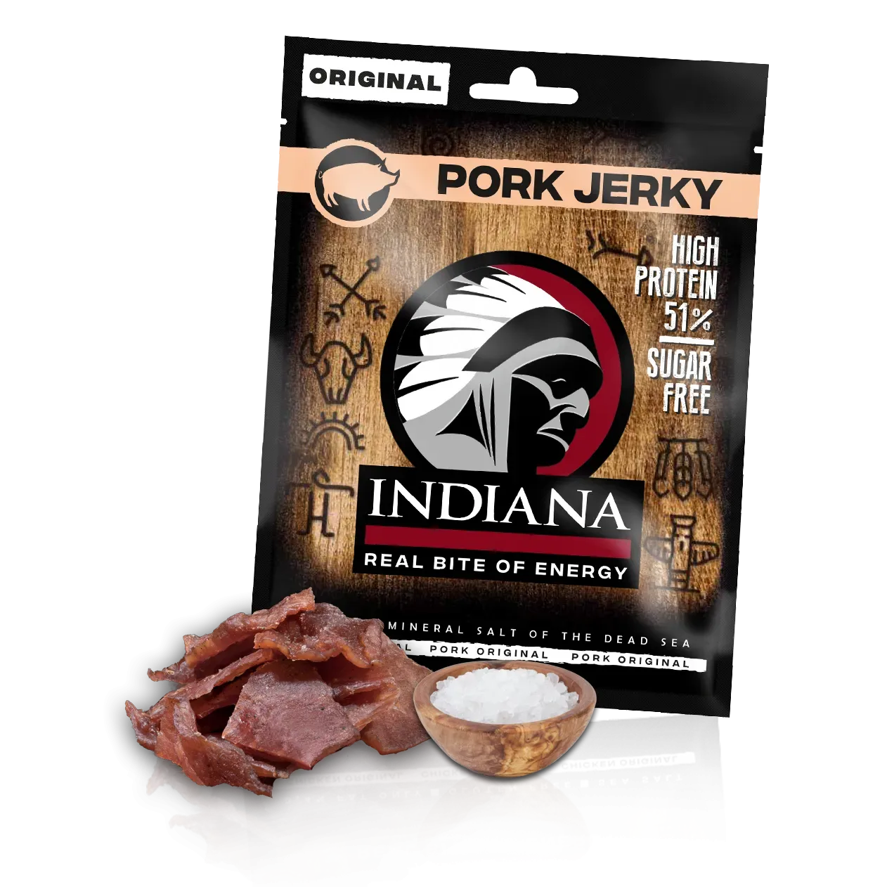 Indiana Jerky Original Vepřové 25 g