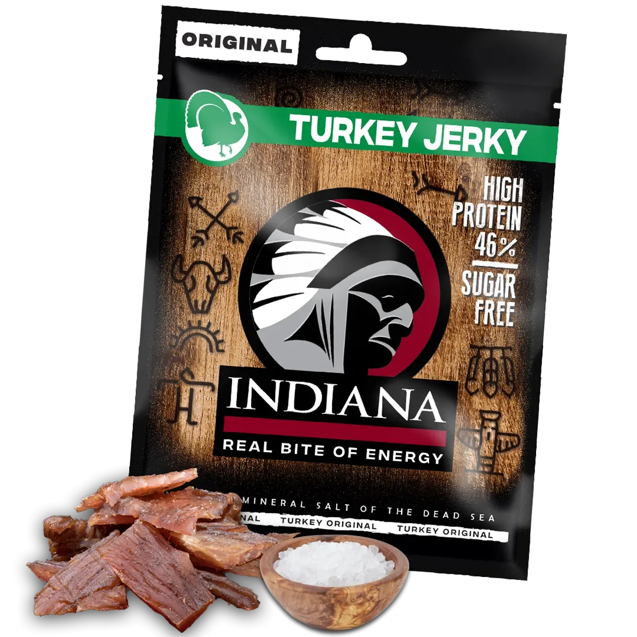 Indiana Turkey Jerky Original 90 g