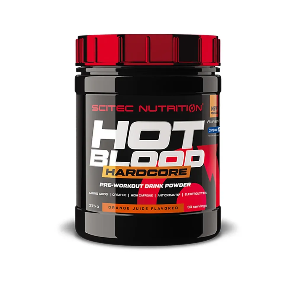 Scitec Nutrition Hot Blood Hardcore 375 g orange juice