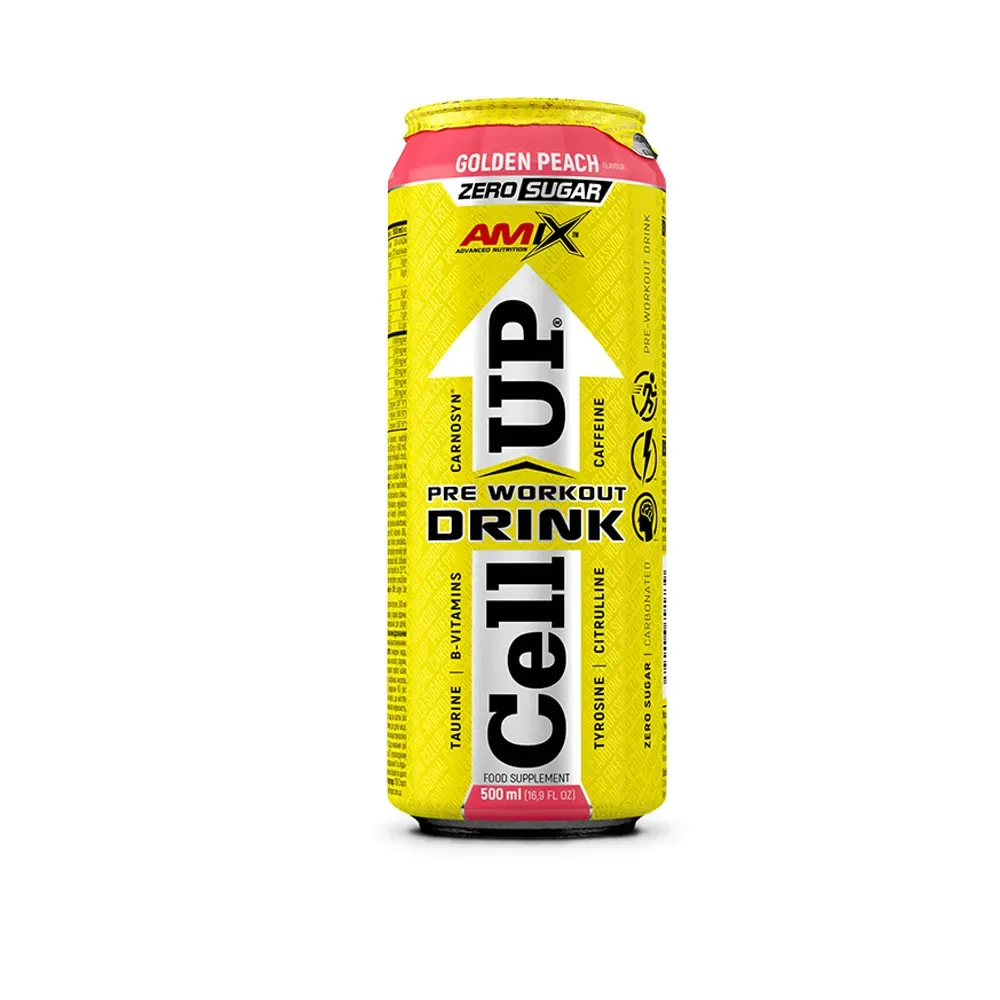 Amix CellUP PreWorkout Drink 500 ml tropical breeze