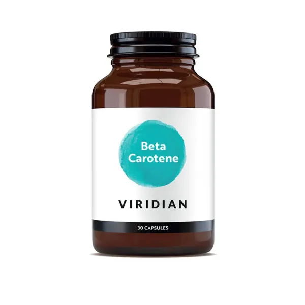 Viridian Beta Carotene 30 cps