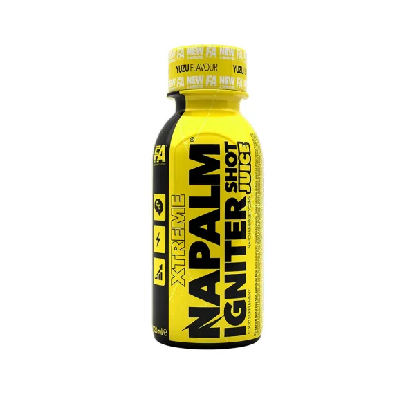 Fitness Authority Xtreme Napalm Igniter Juice Shot 120 ml yuzu