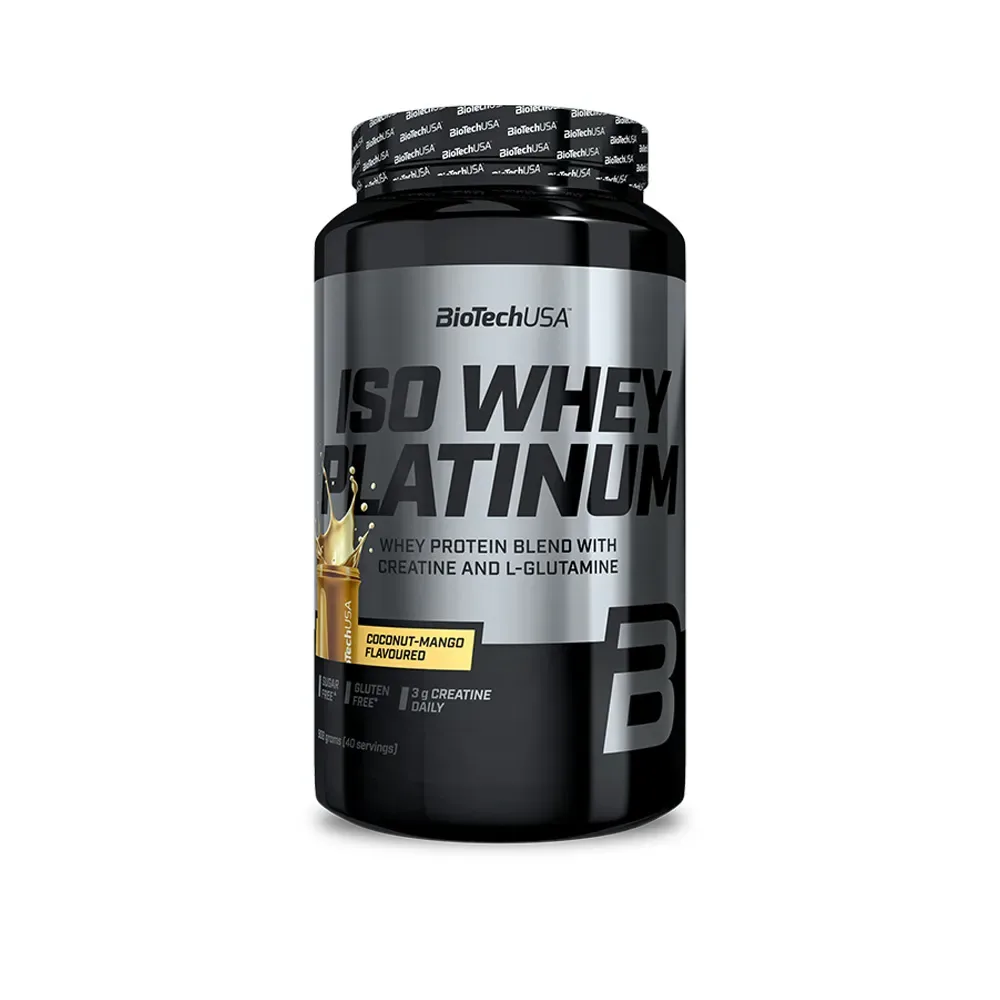 BioTech Iso Whey Platinum chocolate 908 g