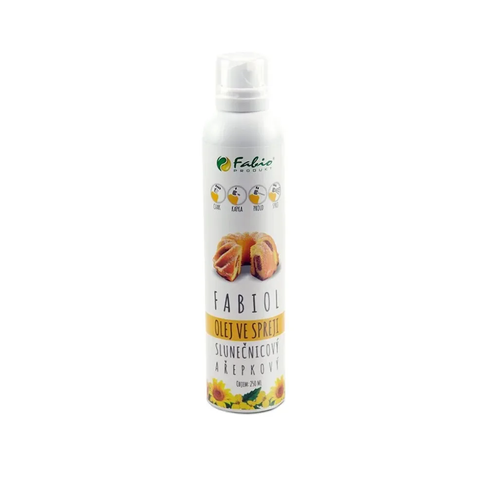 Fabio Olej ve spreji slunečnicový řepkový 250 ml