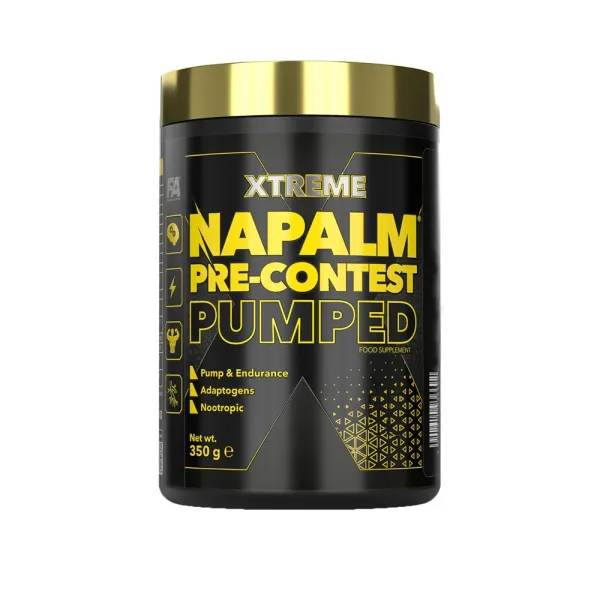 Fitness Authority Napalm Pre-Contest Pumped 350 g mango lemon