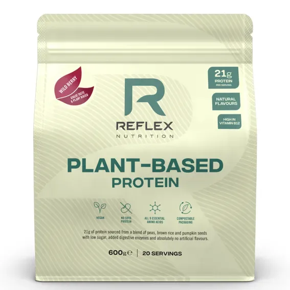 Reflex Plant Based Protein 600 g vanilla bean