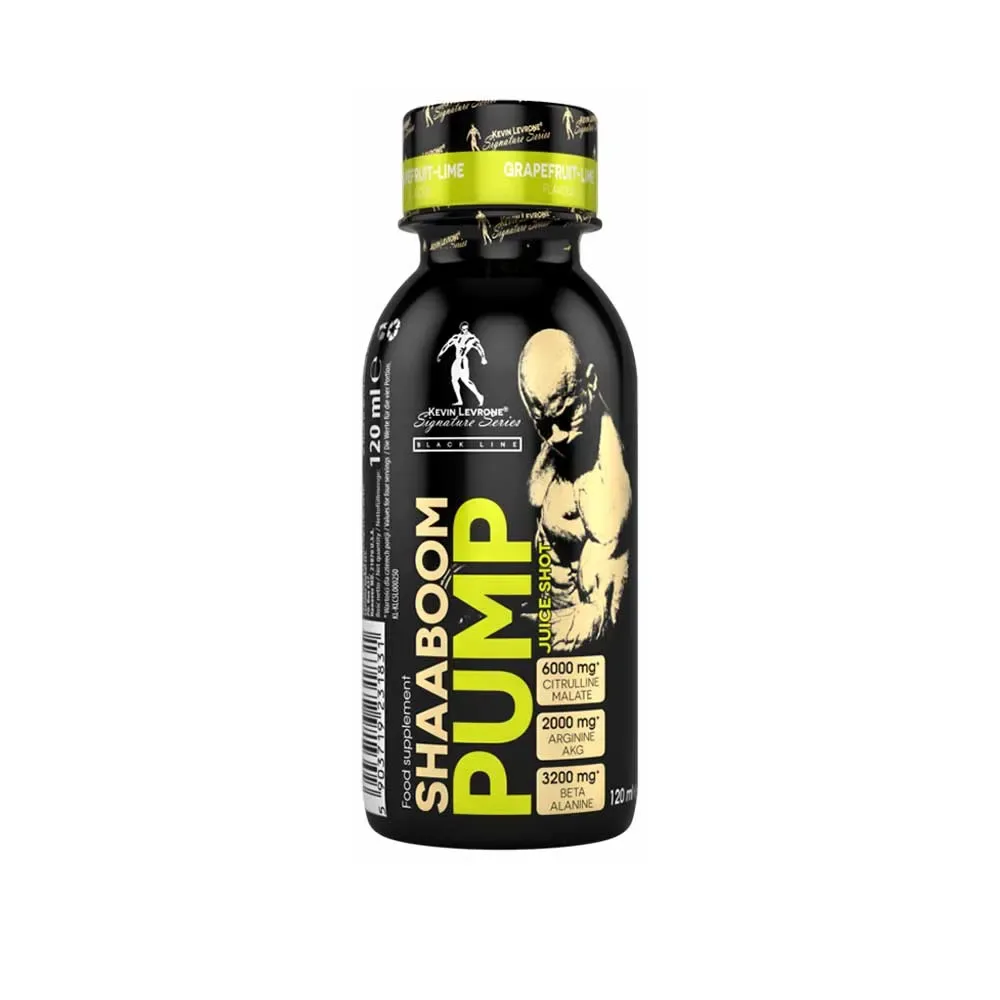 Kevin Levrone Shaaboom Pump Juice Shot  orange cherry 120 ml