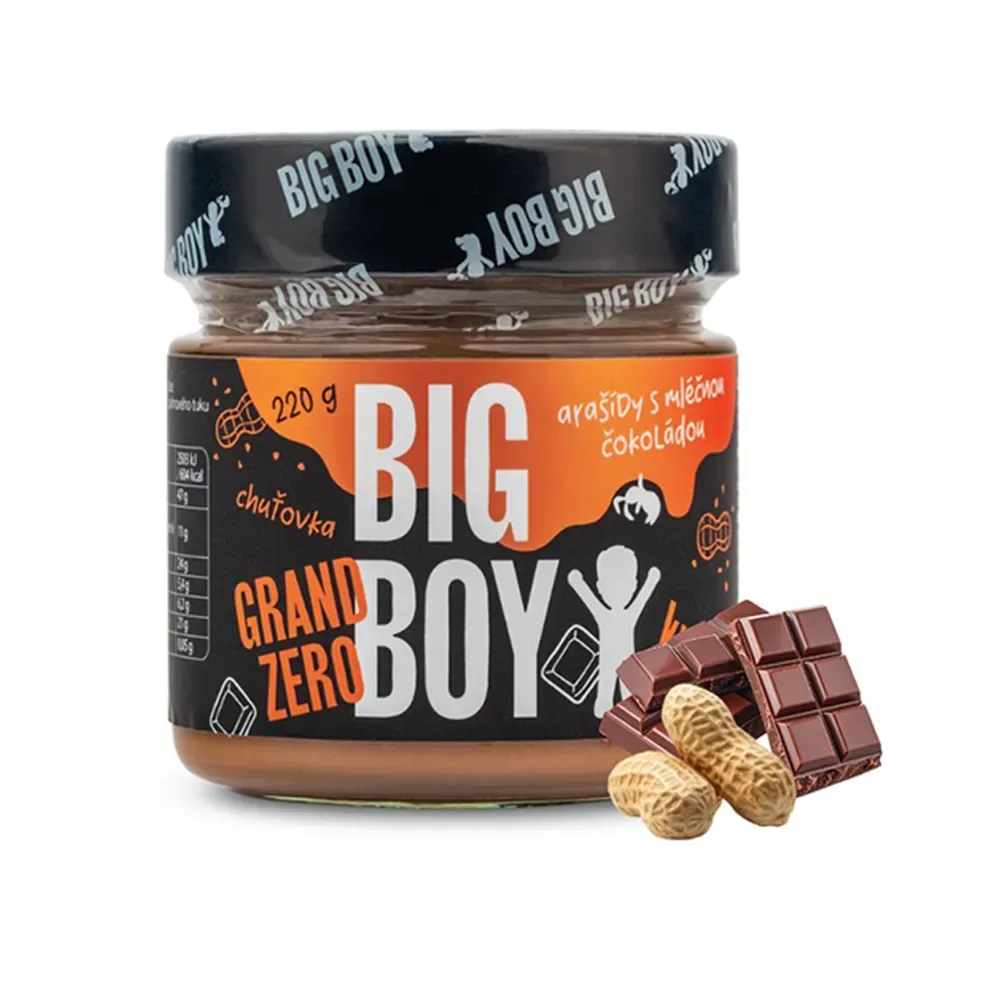 Big Boy Grand Zero 220 g kokos s bílou čokoládou