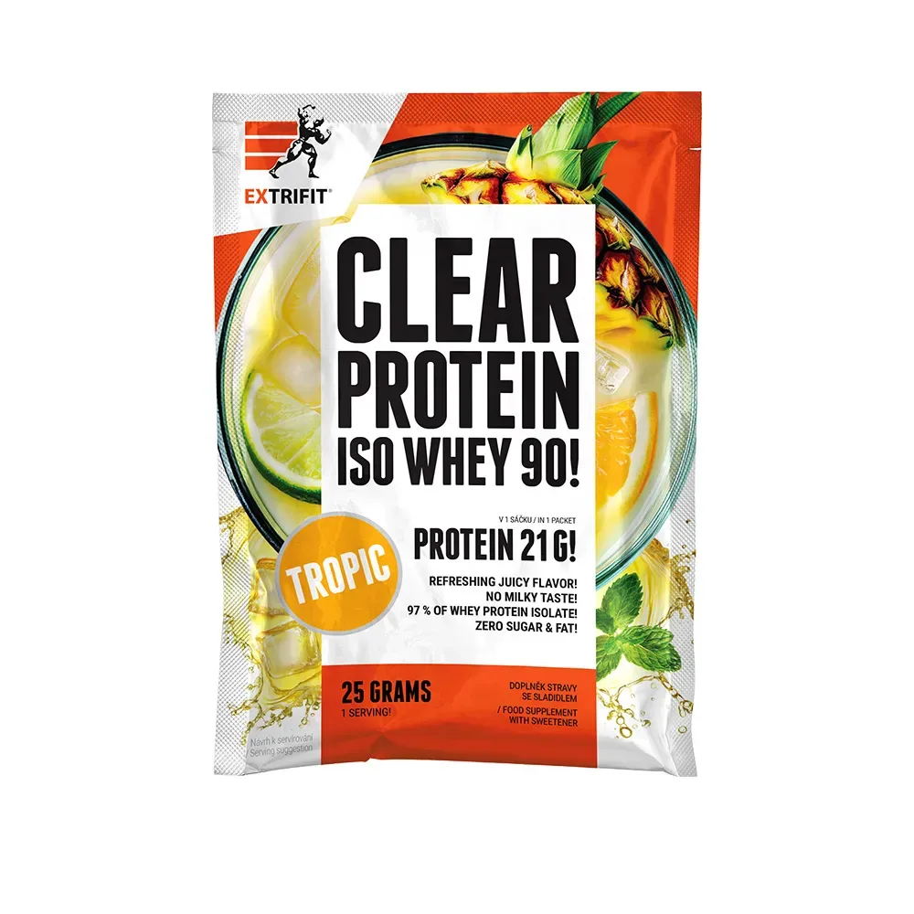 Extrifit Clear Protein Iso Whey 90! 25 g lime