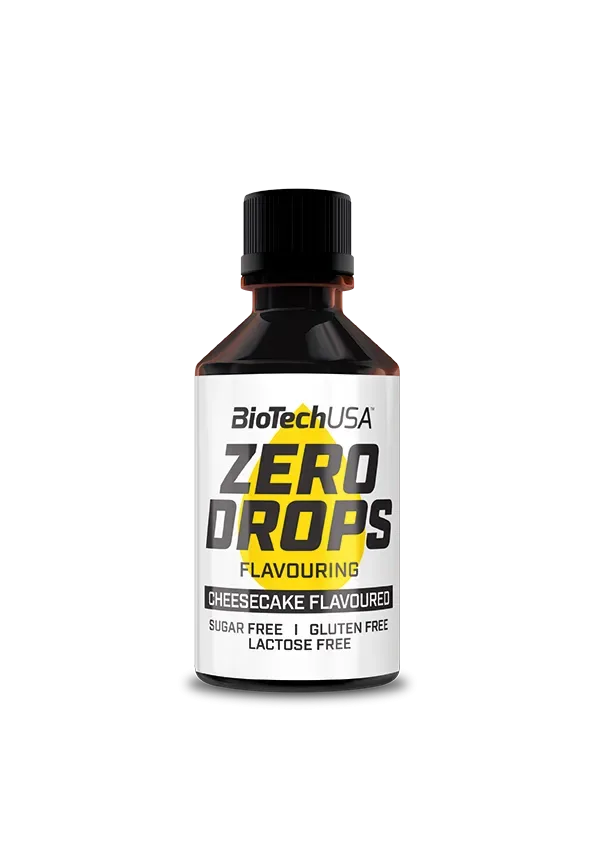 BioTech USA Zero Drops ořechový nugát 50 ml