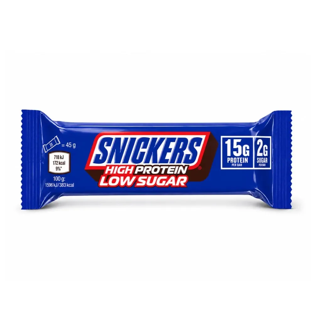 Snickers Hiprotein Low Sugar milk chocolate 45 g